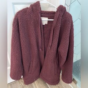 American Eagle fleece cape size SM